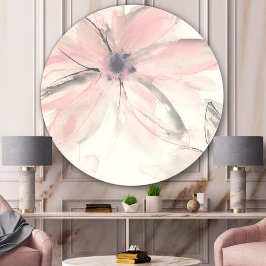 Designart - Pink Shabby Floral II